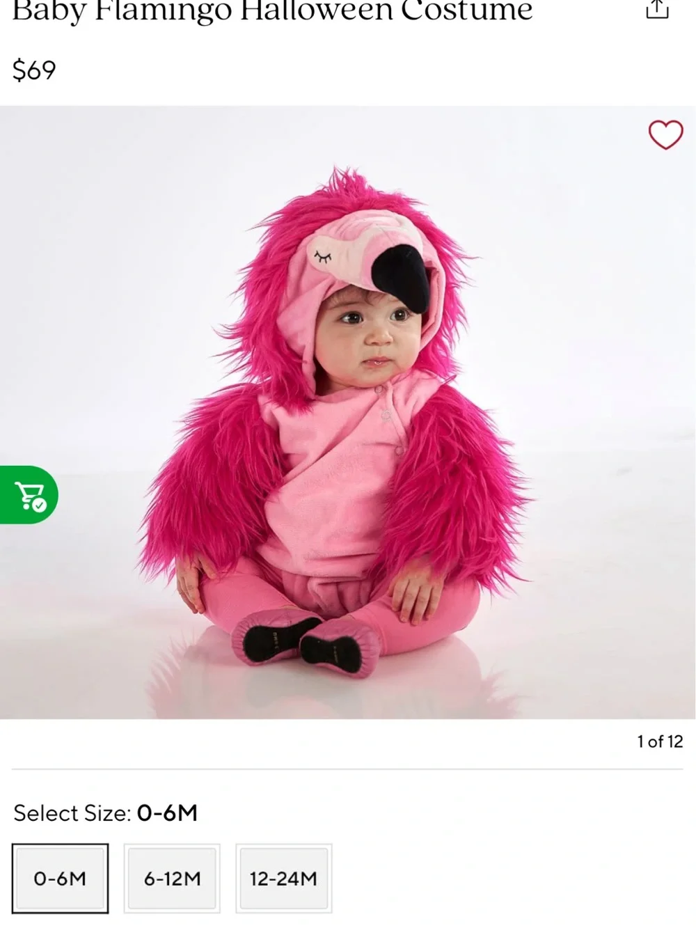 Pottery Barn Flamingo costume
